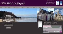 Desktop Screenshot of hotellebayeux.com